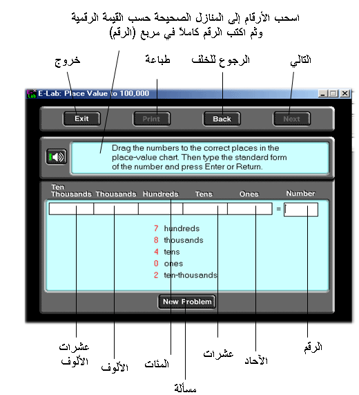 كم عدد المئات في ٨٠ عشرة